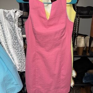 Lauren James Elegant Pink Sleeveless Dress